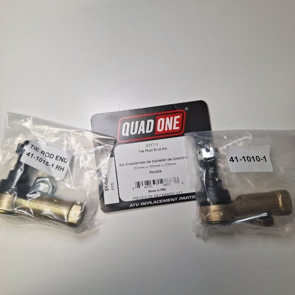 Quad One 3317-1 Tie Rod End Kit Honda Foreman Rubicon Rancher ATV Replacement - Picture 6 of 6